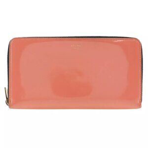 CELINE Zip Around purse enamel Women